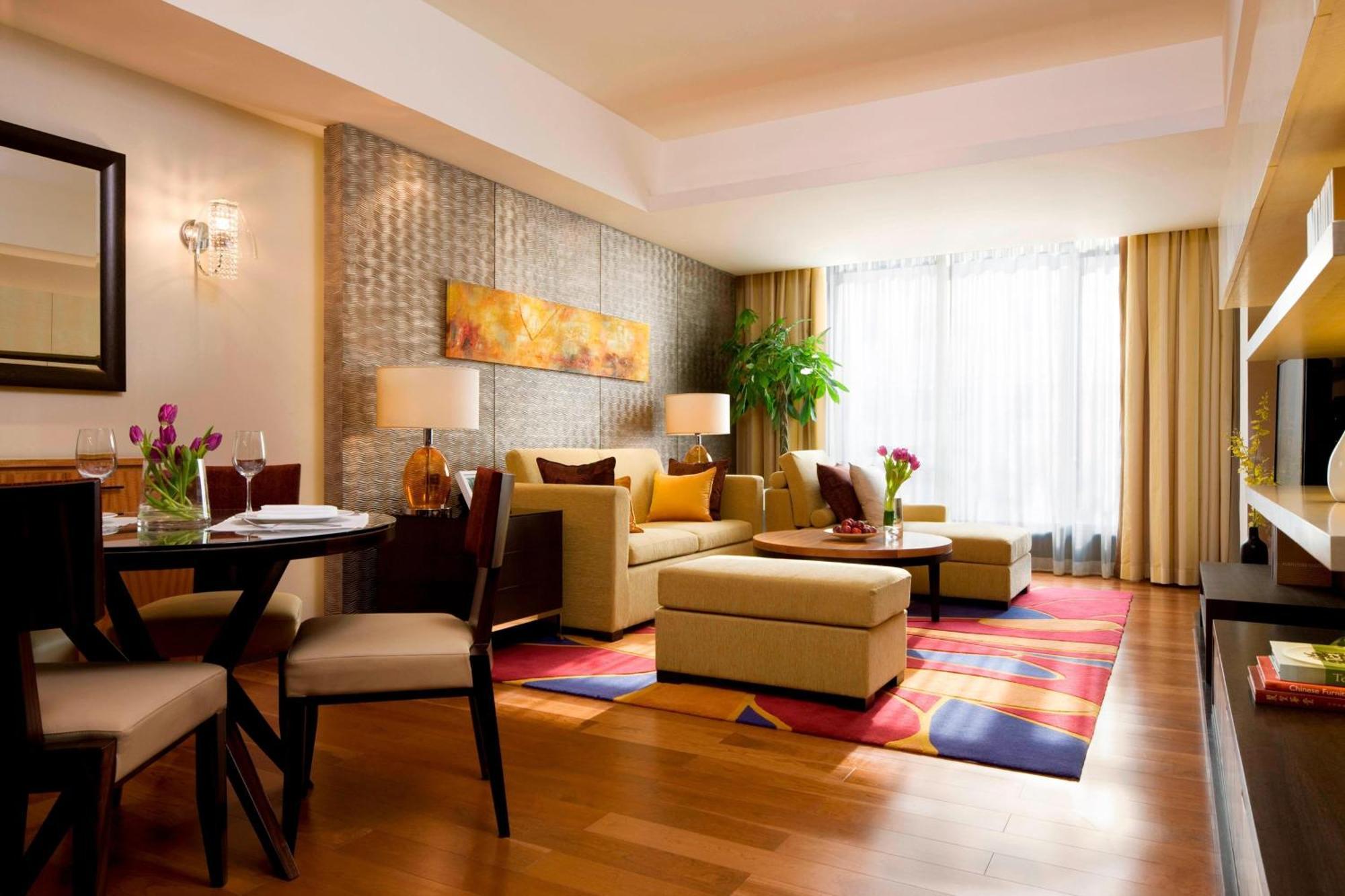 The Sandalwood Beijing Marriott Executive Apartments Exteriör bild