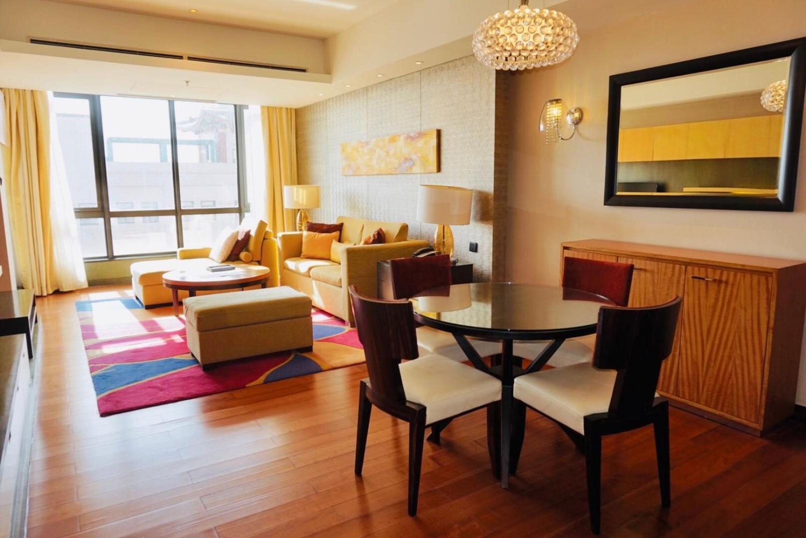 The Sandalwood Beijing Marriott Executive Apartments Exteriör bild