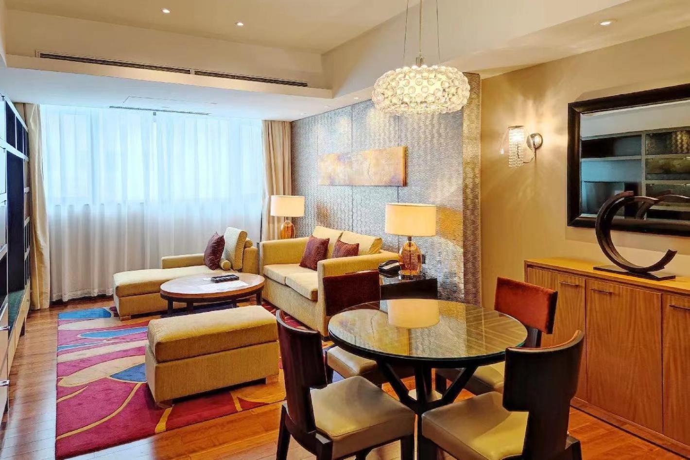 The Sandalwood Beijing Marriott Executive Apartments Exteriör bild