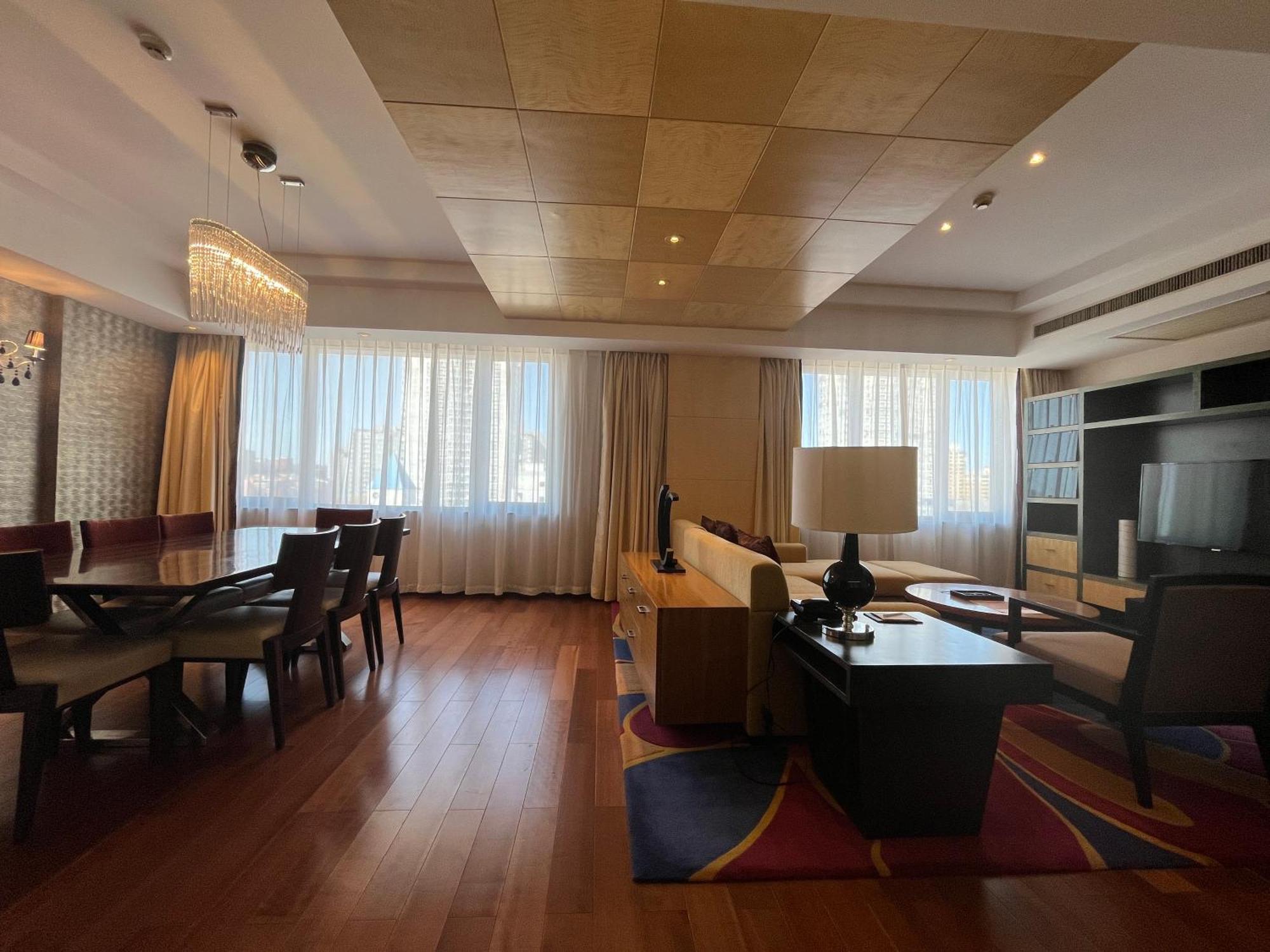 The Sandalwood Beijing Marriott Executive Apartments Exteriör bild