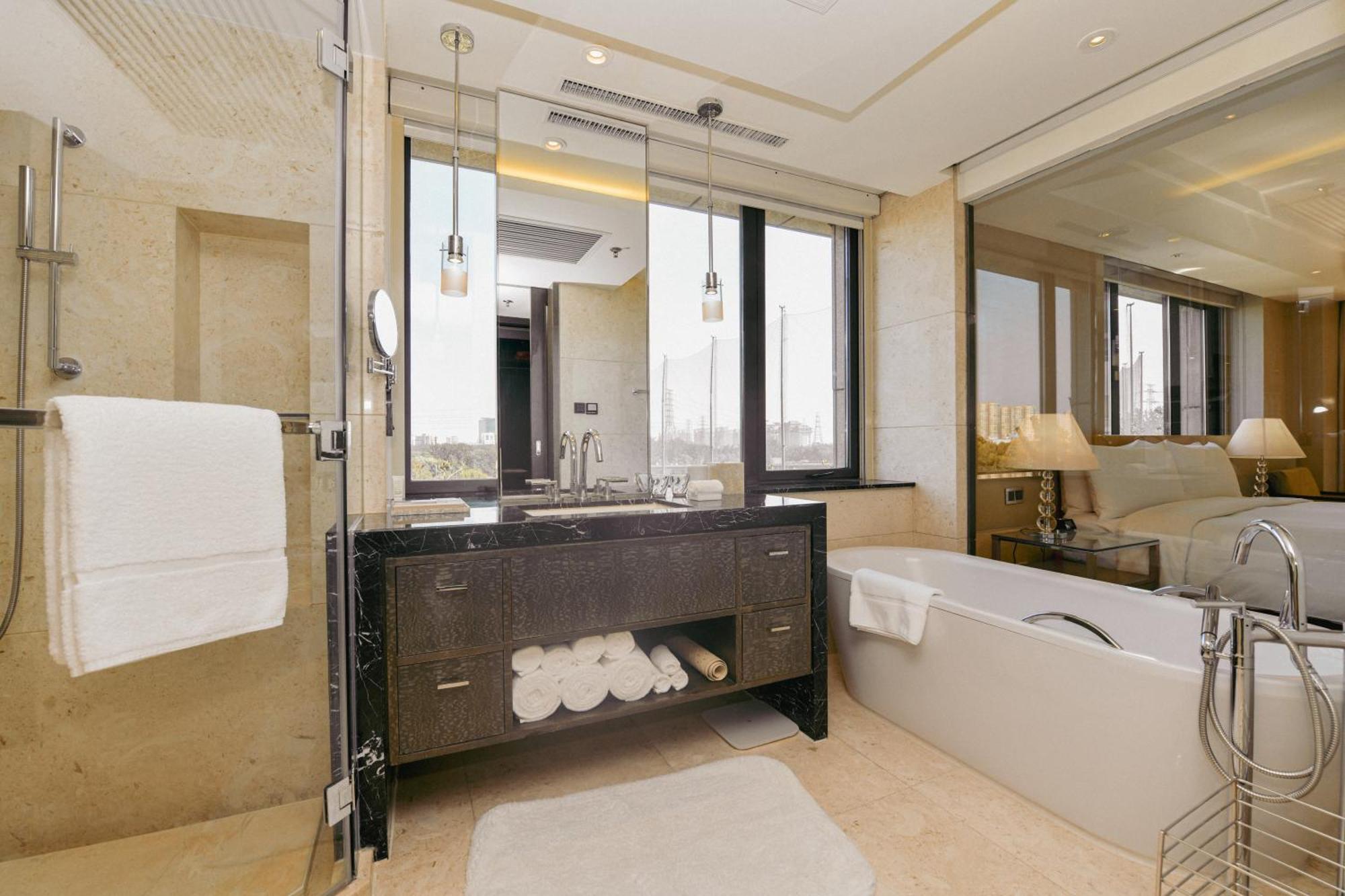 The Sandalwood Beijing Marriott Executive Apartments Exteriör bild