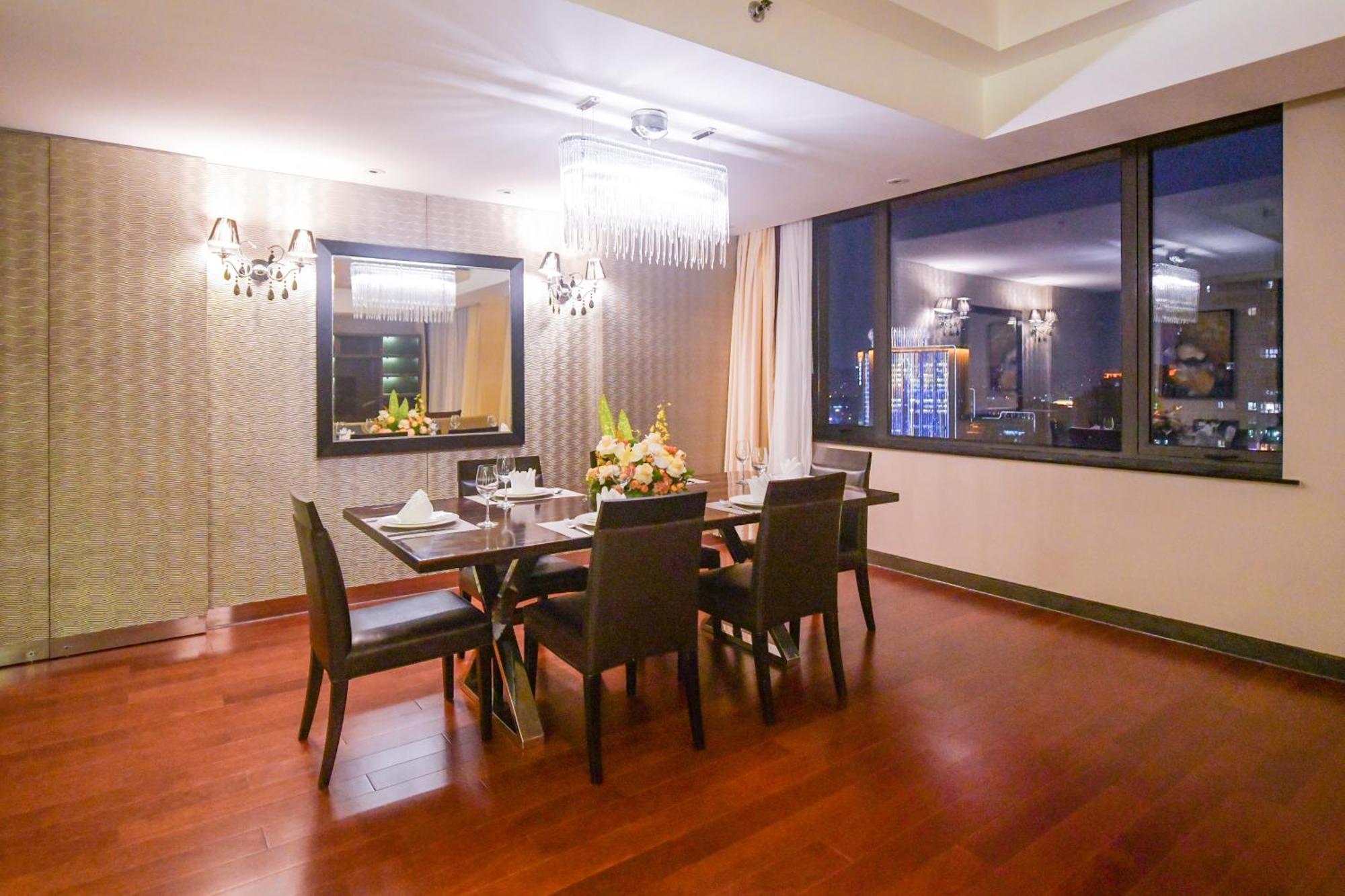 The Sandalwood Beijing Marriott Executive Apartments Exteriör bild